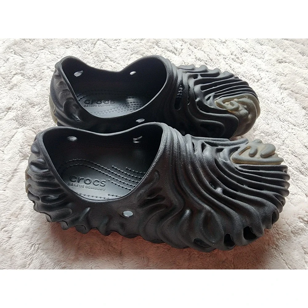 Crocs X Salehe Bembury Pollex Clog Sasquatch Black Mens 6 No Straps